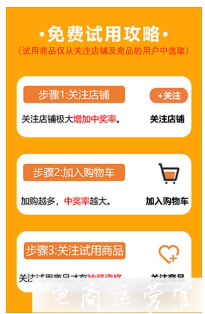 京喜店鋪怎么參加試用活動?京喜試用工具介紹